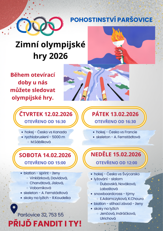 Zimní olympijské hry - 12.02. - 15.02.2026
