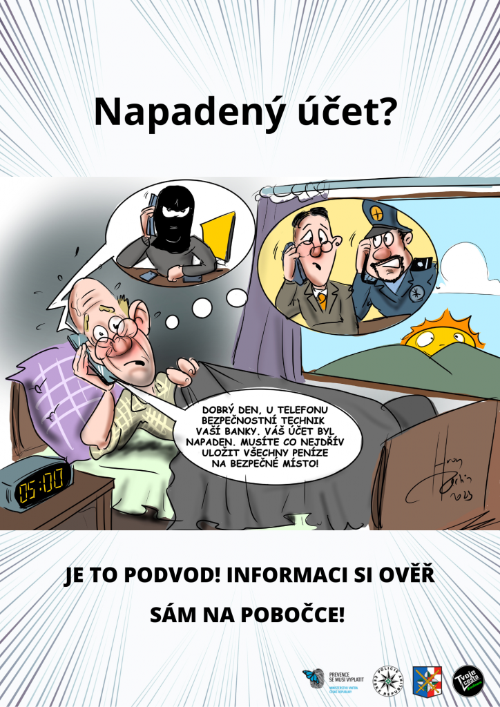 Napadený účet
