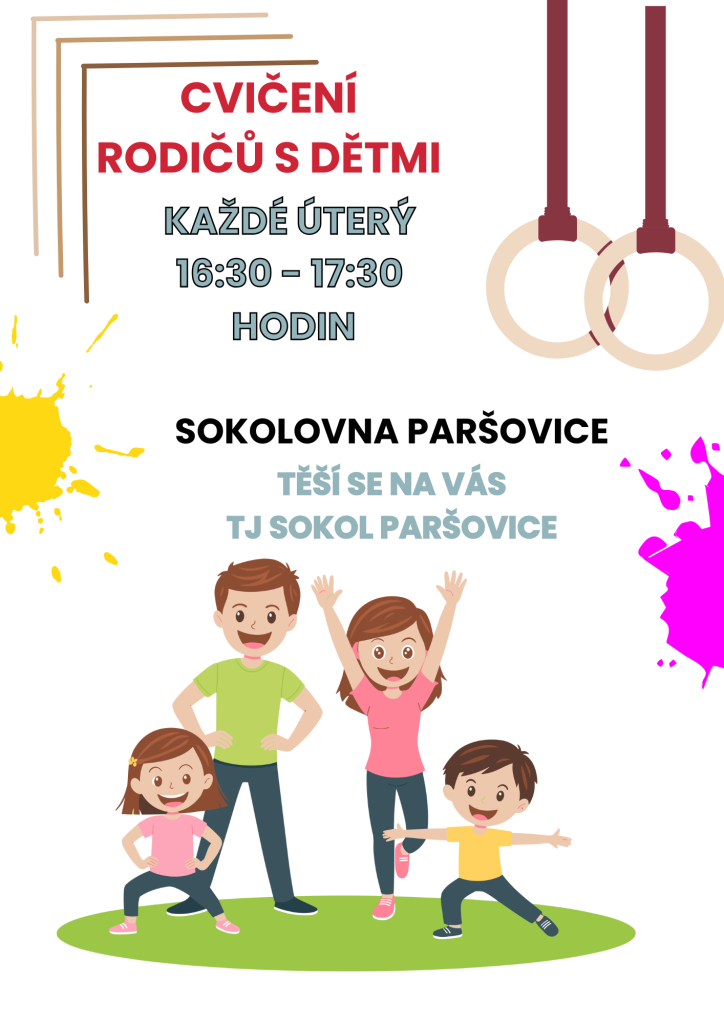 Cvičení rodičů s dětmi