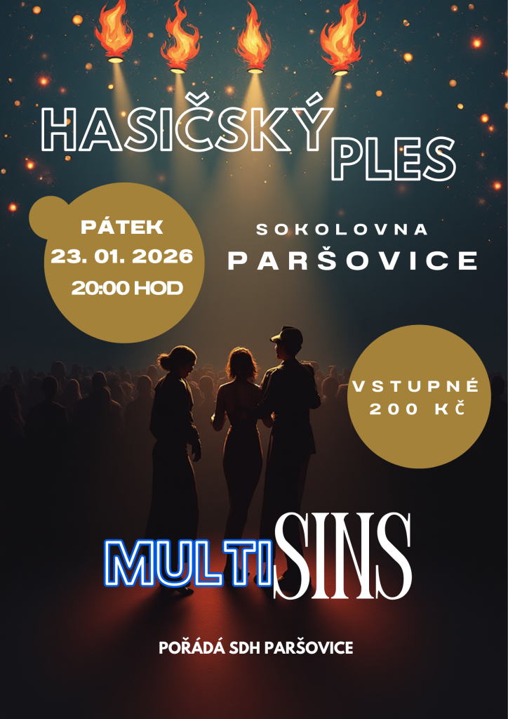Hasičský ples - Paršovice