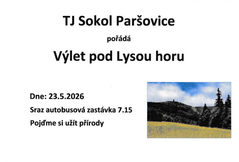 přírodní krajina pod&nbsp;Lysou horou
